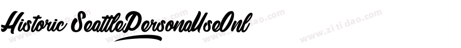 Historic Seattle_PersonaUseOnly字体转换